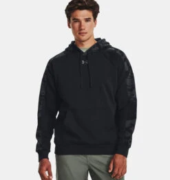 Under Armour UA® Rival Fleece Camo Blocked Hoodie -Gustwillers Clothing Shop UA Rival Fleece Camo Blocked Hoodie BLACK 2 60385.1710856656