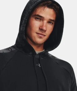 Under Armour UA® Rival Fleece Camo Blocked Hoodie -Gustwillers Clothing Shop UA Rival Fleece Camo Blocked Hoodie BLACK 4 04451.1710856658