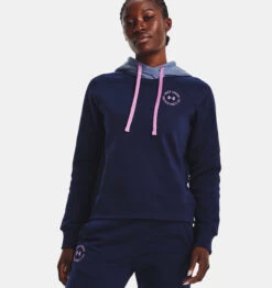 Under Armour UA® Rival Fleece Colorblock Hoodie 2 Under Armour UA® Rival Fleece Colorblock Hoodie -Gustwillers Clothing Shop UA Rival Fleece Colorblock Hoodie MIDNIGHT 2 75186.1710520061