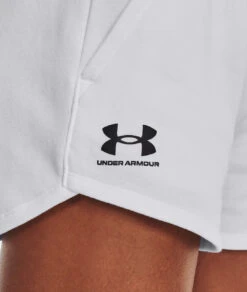Under Armour UA® Rival Fleece Shorts - 1376257 -Gustwillers Clothing Shop UA Rival Fleece Shorts WHITE 4 07976.1710522667