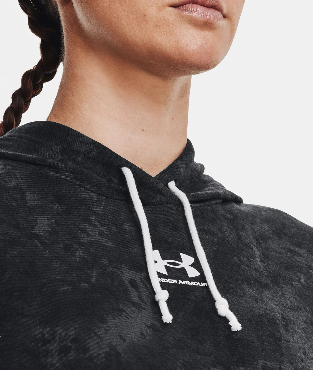 UA® Rival Terry Printed Hoodie Under Armour UA® Rival Terry Printed Hoodie -Gustwillers Clothing Shop UA Rival Terry Printed Hoodie BLACK 4 84857.1710521096