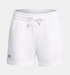 Under Armour UA® Women's Rival Fleece Short -Gustwillers Clothing Shop UA Women s Rival Fleece Short WHITE 1 06329.1716915051