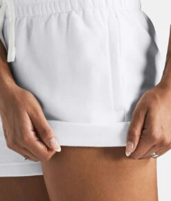 Under Armour UA® Women's Rival Fleece Short -Gustwillers Clothing Shop UA Women s Rival Fleece Short WHITE 4 90068.1716915055