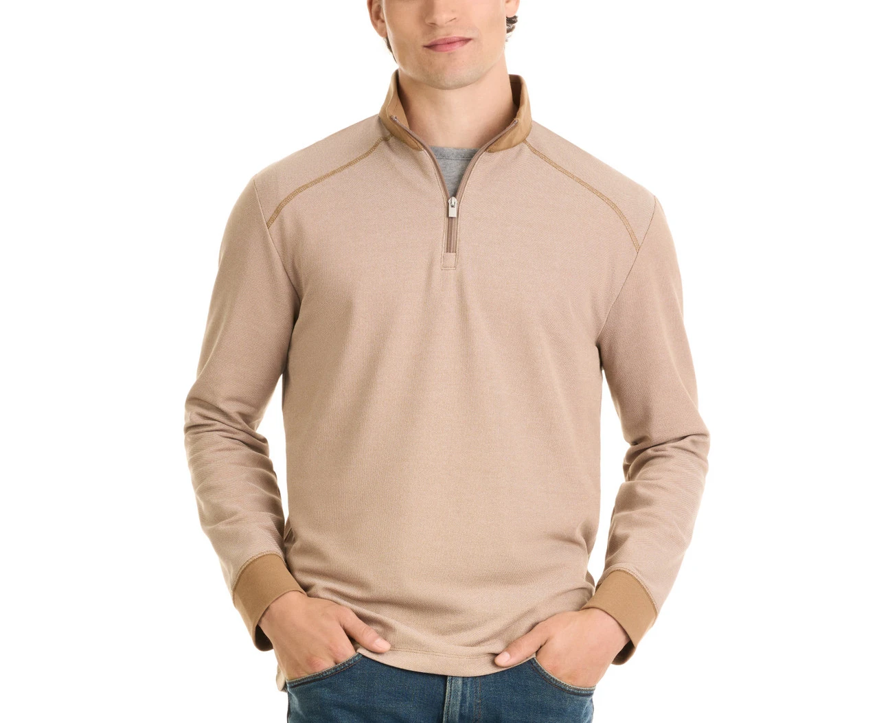 Van Heusen Essential Stain Shield 1/4 Zip Van Heusen Essential Stain Shield 1/4 Zip -Gustwillers Clothing Shop Van Heusen Essential Stain Shield 1 4 Zip TIGERSEY 1 08775.1711666006