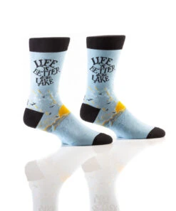 YO Sox Men's Better At The Lake Socks