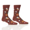 YO Sox Men's Brews And Bites Socks