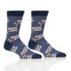 YO Sox Men's Buck Off Socks