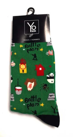 YO Sox Men's Christmas Pranks Socks