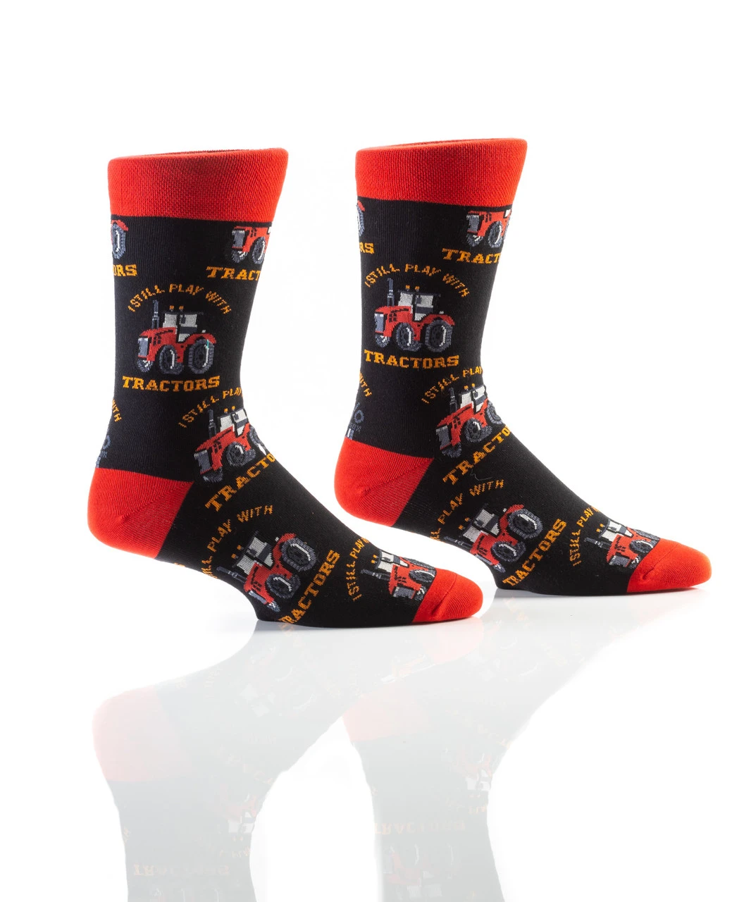 YO Sox Men's Play With Tractors Socks YO Sox Men's Play With Tractors Socks -Gustwillers Clothing Shop YO Sox Men s Play With Tractors Socks BLACK 1 11809.1710889392