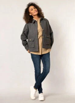Yest Aafke Jacket -Gustwillers Clothing Shop Yest Aafke Jacket DRKGREY 3 95145.1710518169
