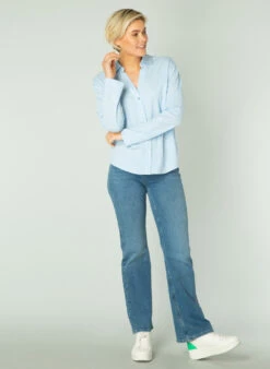 Yest Glara Blouse 4 Yest Glara Blouse -Gustwillers Clothing Shop Yest Glara Blouse SOFTBLUE 4 21668.1710767793